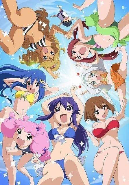 7月放送決定「てーきゅう 9期」メインキャラが水着姿で集結したキービジュアル公開