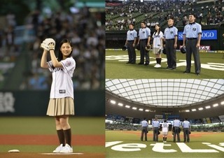 「心が叫びたがってるんだ。」石井杏奈、19歳の誕生日に“聖地”で始球式初挑戦！