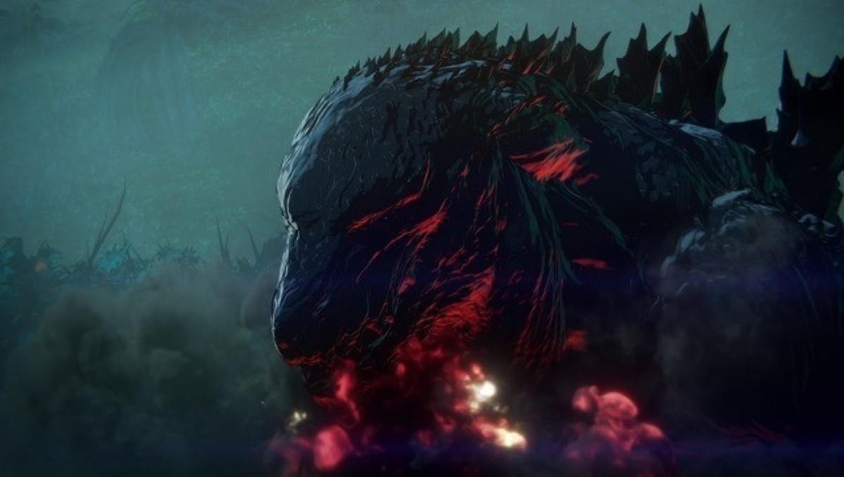 ついにゴジラ 顔出し アニメ映画 Godzilla 予告 ポスター完成 映画ニュース 映画 Com