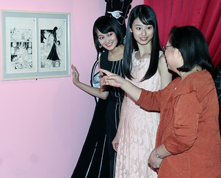 国民的美少女GP・井本彩花、「ガラスの仮面展」で緊張の初仕事「何を言っていいか…」