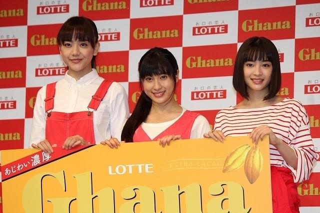 土屋太鳳の“天然食レポ”に広瀬すず＆松井愛莉がクスクス笑い