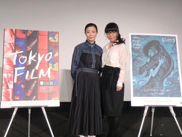 映画評論家の立田敦子氏（右）とフィガロジャポン副編集長の森田聖美氏