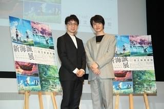 国立美術館初・現役アニメ監督の展覧会「新海誠展」スタート！神木隆之介「言葉が出なかった」