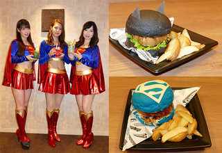 バットマンとスーパーマンがバーガー対決？東京コミコンに「DCカフェ」出展