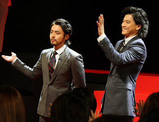 小栗旬、18年来の親友・山田孝之とCM初共演に満願「やっぱり、この人面白い」