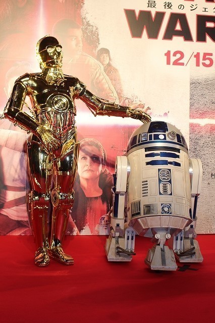 マーク・ハミル＆R2-D2のハグにファン1000人歓喜！「SW」新作引っさげ豪華メンバー来日 - 画像9