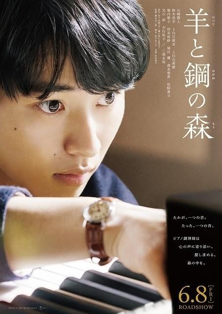 “調律師”山崎賢人がピアノ見つめる「羊と鋼の森」ビジュアル＆場面写真が初公開！