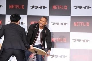 来日中のウィル・スミス「ブライト」はNetflixだからこそ生み出せた作品！