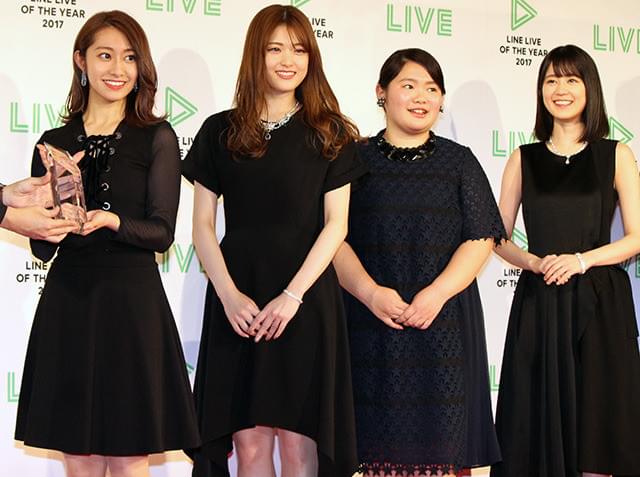 乃木坂・桜井「ハイテンションだった」LINE LIVEで受賞 生田はツッコミ「いつもよりしゃべっていた」