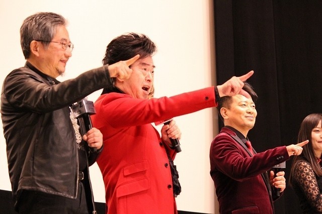 デビュー50周年・水木一郎「今日が生涯で一番嬉しい」 劇場版「マジンガーZ」封切りで熱唱