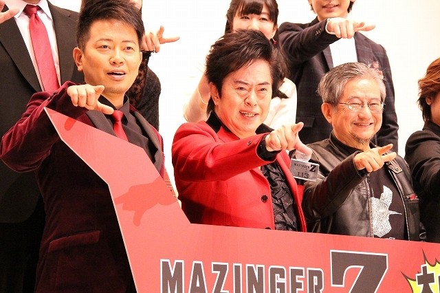 デビュー50周年・水木一郎「今日が生涯で一番嬉しい」　劇場版「マジンガーZ」封切りで熱唱