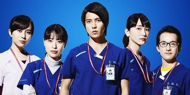 山下智久 - 完全限定品☆非売品☆劇場版コード・ブルー オリジナルスクラブ型TシャツMサイズ 山下智久 - 新品未開封❣️【限定品】劇場版 コード・ブルー