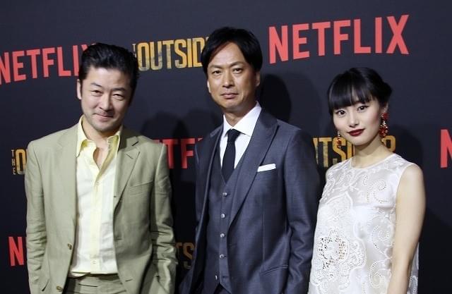 浅野忠信＆椎名桔平＆忽那汐里、LAに降臨！Netflix「アウトサイダー」お披露目