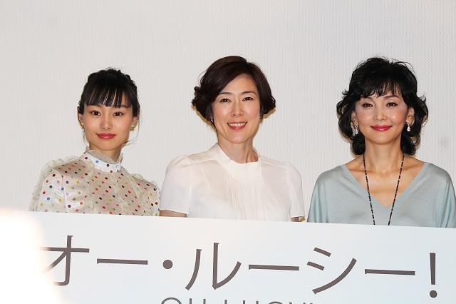 寺島しのぶ 南果歩 オー ルーシー で壮絶 姉妹ゲンカ 同性はえげつない 映画ニュース 映画 Com