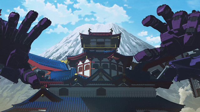 「ニンジャバットマン」衝撃の本編映像公開！巨大な日本の城が動き出す - 画像1