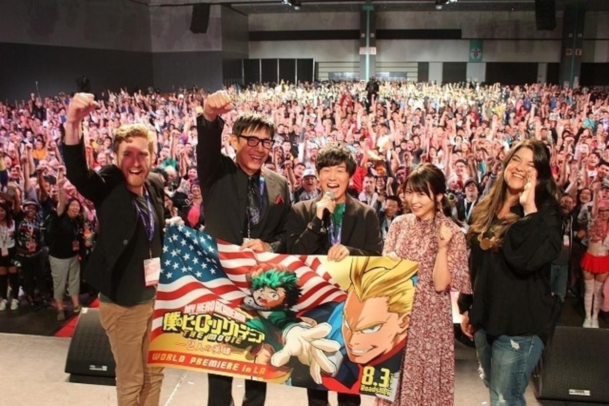 劇場版 ヒロアカ Laで世界最速上映 ファン3400人が熱狂的歓声 Plus Ultra 映画ニュース 映画 Com