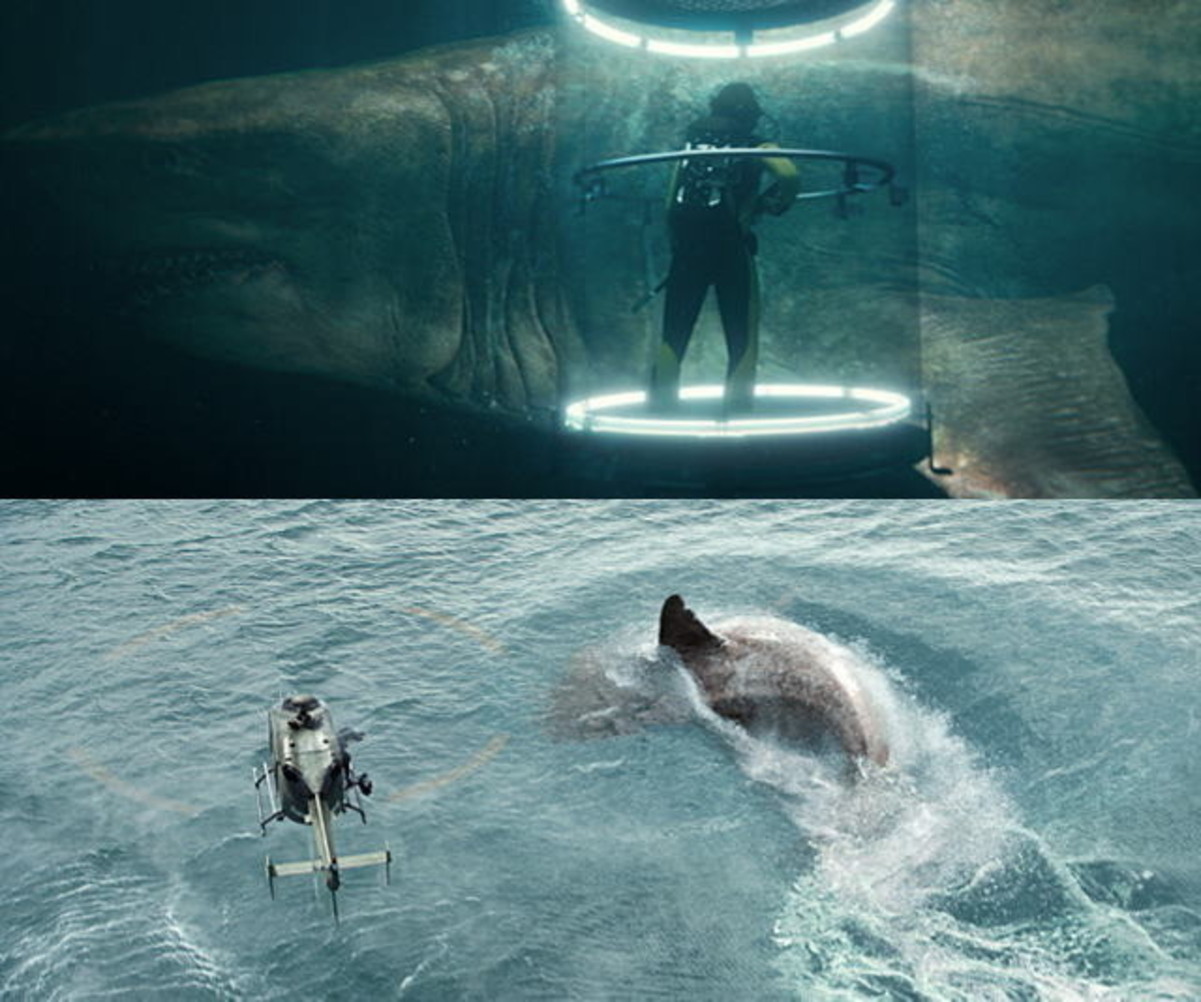 超巨大ザメに出会ったfujiwaraは Meg 上映会の潜入映像公開