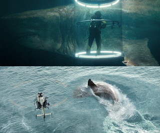 超巨大ザメに出会ったFUJIWARAは……「MEG」上映会の潜入映像公開！