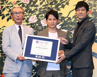 岡田准一、モントリオールの賞状に感激「日本の文化が世界で受け入れられた」