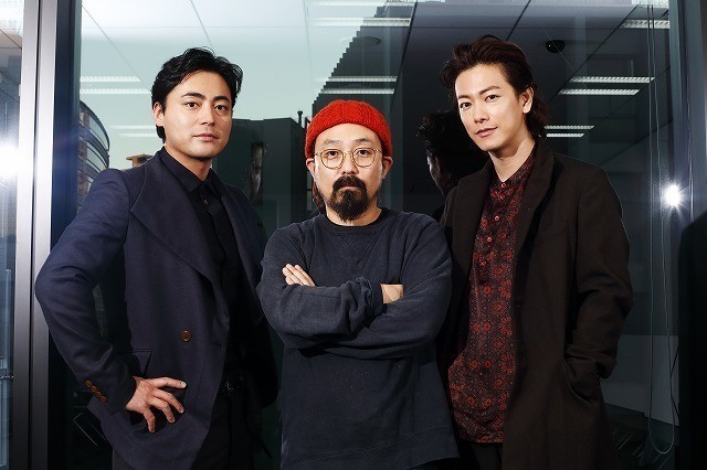 「ハード・コア」について語り合った （左から）山田孝之、山下敦弘監督、佐藤健