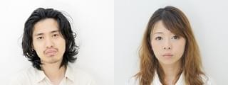 佐藤秋(左)と山口遥「足りない二人」