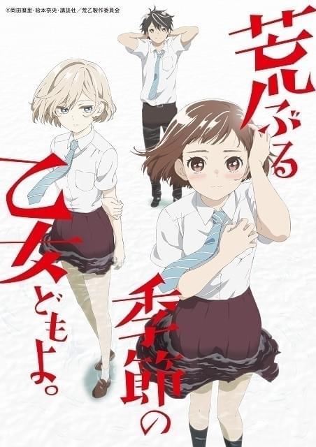 岡田麿里×絵本奈央「荒ぶる季節の乙女どもよ。」TVアニメ化決定 ビジュアル公開