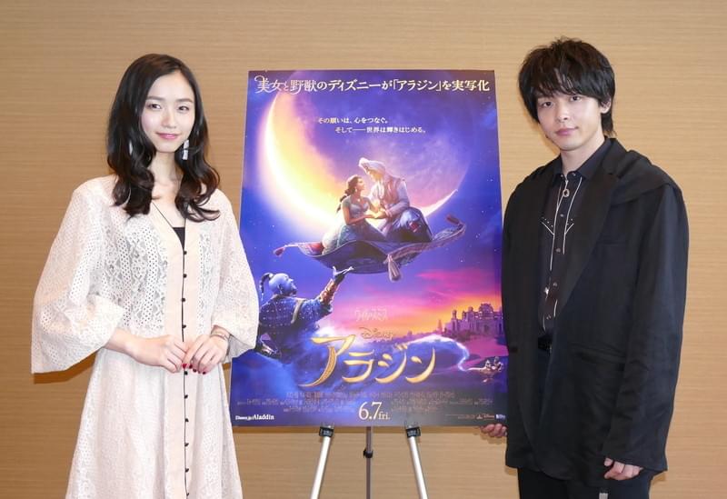 中村倫也×木下晴香 「アラジン」声優で切り開く“新しい世界”