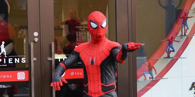 「スパイダーマン」ストアが原宿にオープン！ 世界で1つの