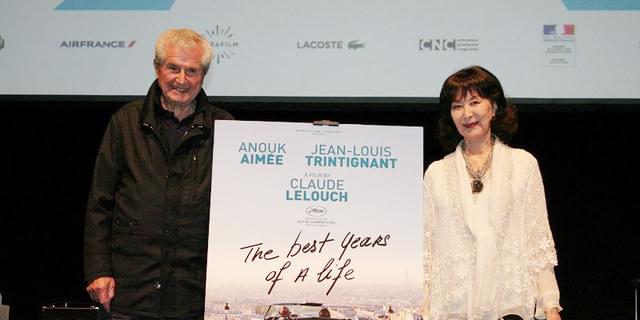 クロード・ルルーシュ監督が来日、岸惠子、53年ぶりの新作「男と クロード・ルルーシュ監督が来日、岸惠子、53年ぶりの新作「男と