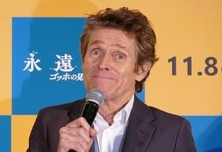 ゴッホ役でベネチア男優賞に輝いたウィレム・デフォー、17年ぶりの来日！