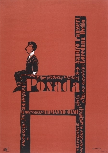 『就職』 ポスター：ヴァルデマル・シフィエジ（1964年） 武蔵野美術大学 美術館･図書館所蔵