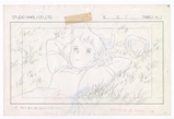 『魔女の宅急便』(1989)レイアウト © 1989 角野栄子・Studio Ghibli・N