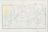 『紅の豚』(1992)原画 © 1992 Studio Ghibli・NN