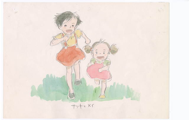 『となりのトトロ』(1988)イメージボード宮崎駿 © 1988 Studio Ghibli