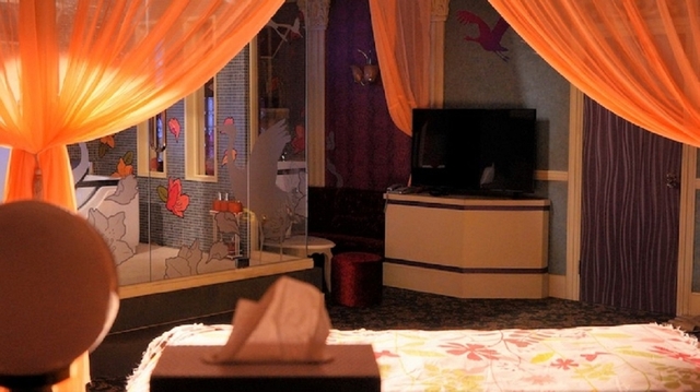 天蓋付ベッド、浴室に鶴…実在した釧路のラブホを再現 波瑠主演「ホテルローヤル」絵コンテ公開 - 画像2