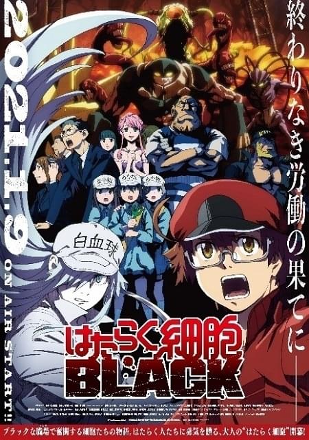 「はたらく細胞BLACK」椎名へきるほか出演決定 放送は「はたらく細胞!!」との連続1時間枠に