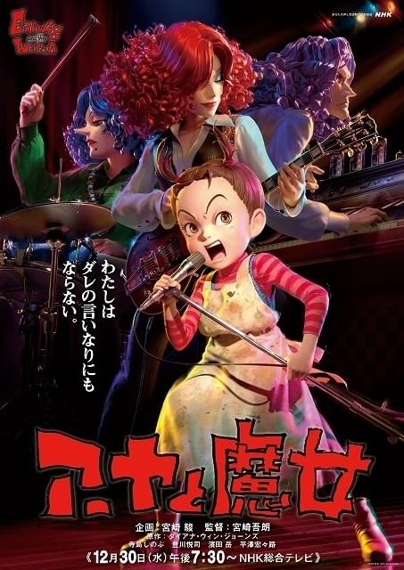 「アーヤと魔女」放送前日、12月29日にスタジオジブリ特番放送 歴代名シーンなど紹介