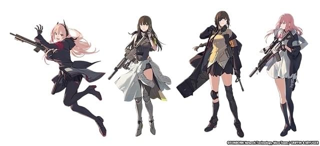 銃器を擬人化した「ドールズフロントライン」TVアニメ化 旭プロダクション制作で21年放送予定