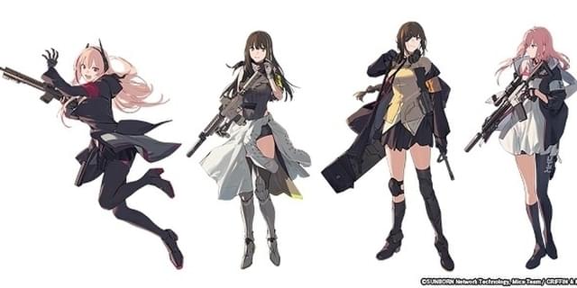 銃器を擬人化した ドールズフロントライン Tvアニメ化 旭プロダクション制作で21年放送予定 映画ニュース 映画 Com