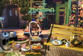 「ズートピア」のカフェが期間限定オープンへ ジュディの冷凍食品も再現