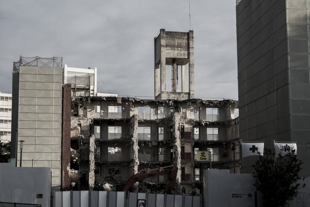東京2020オリンピックに伴う再開発により取り壊された都営霞ヶ丘アパート