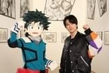 画像は、4月24日「僕のヒーローアカデミア展 DRAWING SMASH」にて撮影