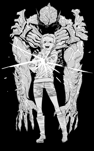 「ルックバック」藤本タツキ氏が描き下ろし！ 残虐宇宙人と極悪少女の物語「サイコ・ゴアマン」イラスト公開