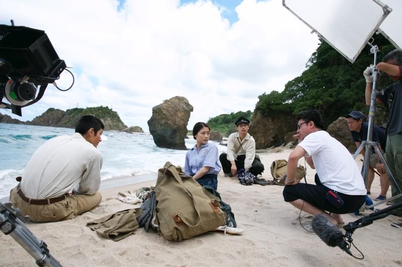 「映画 太陽の子」こだわり抜いたロケ地 京丹後の美しい海に注目のメイキング写真