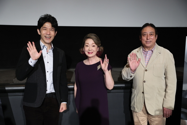森田芳光監督と松田優作さんに思いを馳せながら舞台挨拶