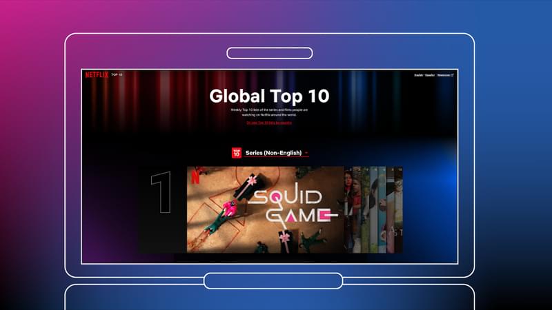 Netflixが全世界＆国別のランキングサイト「Top 10 on Netflix」を開設 日本作品もランクイン