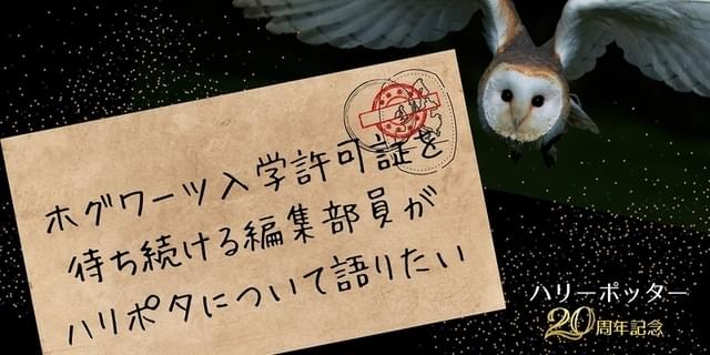 ハリー・ポッターと賢者の石」公開から20年…ホグワーツ入学許可証を待ち続ける編集部員が、青春を捧げたハリポタについて語りたい : 映画ニュース -  映画.com