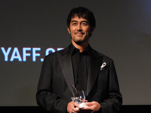 「Star Asia Award」を獲得した阿部寛