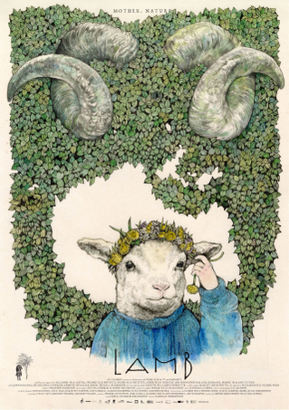 「LAMB ラム」ヒグチユウコ×大島依提亜のポスター完成！　羊にまつわる著名人からの絶賛コメント続々