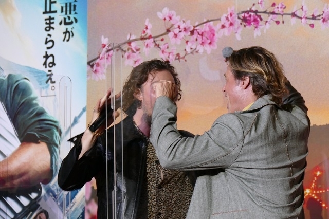 ブラッド・ピット、京都で初の舞台挨拶 フワちゃんは「ブラピと自撮り100枚」 - 画像9